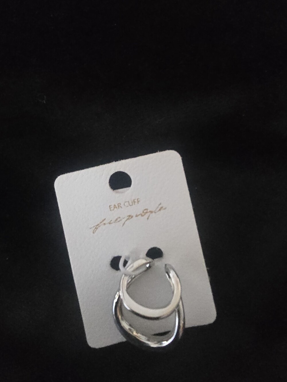 Free PeopleSilver-Tone Twisted Hoop Earrings - Women's Jewelry